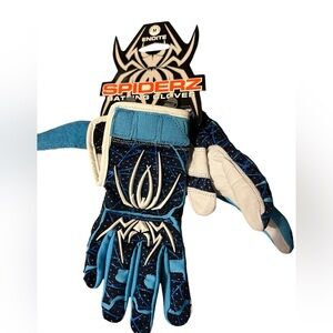 NWT SPIDERZ Youth Medium Batting Gloves